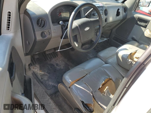 2008 Ford F-150 XL with VIN 1FTVF12548KB82613, listed as a Copart auction lot 44939455 with 281,353 mi miles and Salvage title. Bid and sale history available at DreamBid. Image 8.