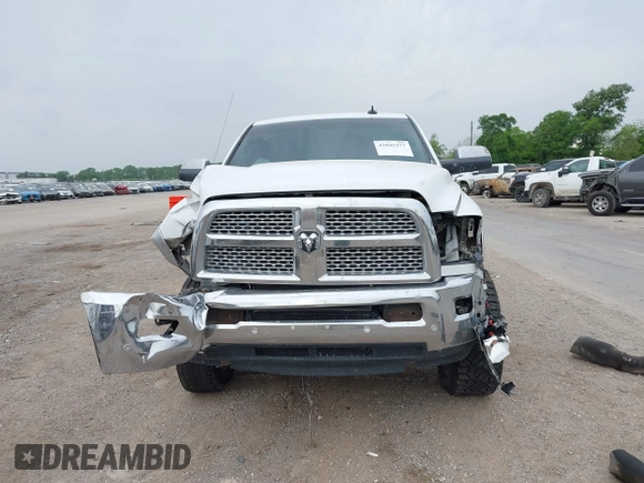 2016 Ram 2500 Laramie with VIN 3C6UR5FLXGG330005, listed as a IAAI auction lot 42045277 with 210,480 mi miles and . Bid and sale history available at DreamBid. Image 12.