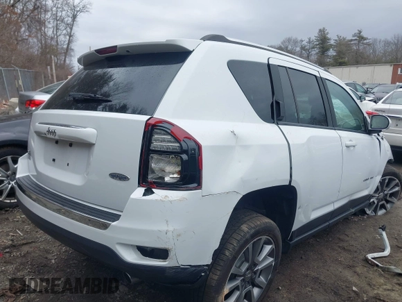 2016 Jeep Compass High Altitude Edition with VIN 1C4NJDEB4GD572163, listed as a IAAI auction lot 41728766 with 79,882 mi miles. Bid and sale history available at carsss.com. Image 4.