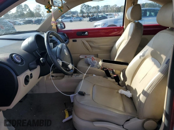 2010 Volkswagen Beetle with VIN 3VWPW3AG8AM014668, listed as a Copart auction lot 79402254 with 165,338 mi miles and Salvage title. Bid and sale history available at DreamBid. Image 7.