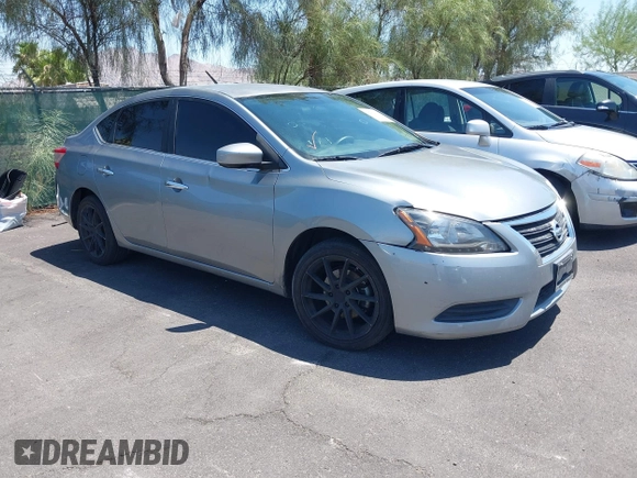 2014 Nissan Sentra SV with VIN 3N1AB7AP7EY224921, listed as a IAAI auction lot 42727113 with 143,413 mi miles and . Bid and sale history available at DreamBid. Image 1.