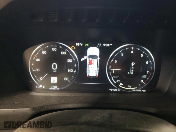 2016 Volvo XC90 T6 Momentum with VIN YV4A22PK2G1044567, listed as a Copart auction lot 51712435 with 77,896 mi miles and Salvage Title. Bid and sale history available at DreamBid. Image 9.