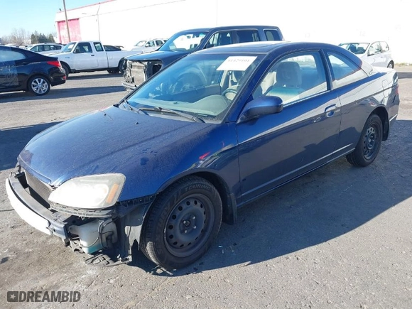 2001 Honda Civic EX with VIN 1HGEM22981L089299, listed as a IAAI auction lot 41429101 with 202,778 mi miles. Bid and sale history available at carsss.com. Image 2.