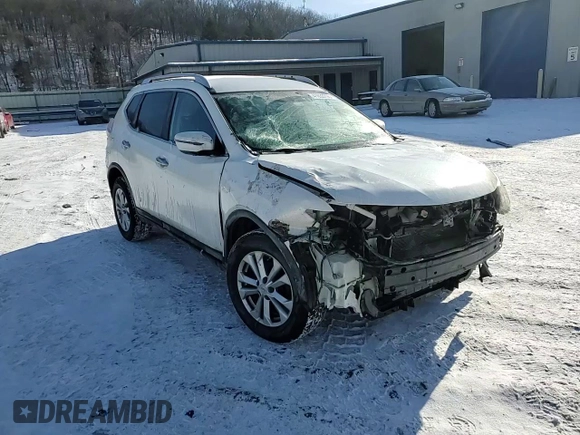 2016 Nissan Rogue SV with VIN KNMAT2MT7GP600639, listed as a Copart auction lot 41833705 with 63,773 mi miles and Salvage Title. Bid and sale history available at carsss.com. Image 15.