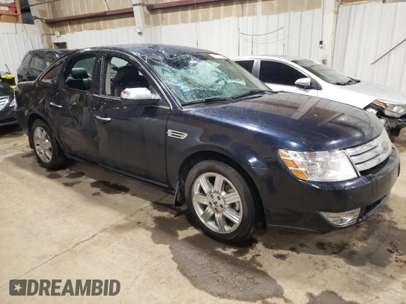 2009 Ford Taurus Limited with VIN 1FAHP28W39G125233, listed as a Copart auction lot 66432174 with 105,530 mi miles and Clean Title. Bid and sale history available at carsss.com. Image 4.