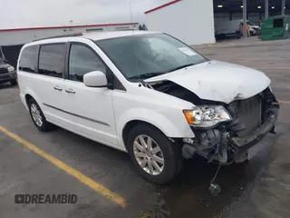 2016 Chrysler Town & Country Touring with VIN 2C4RC1BG8GR255414, listed as a IAAI auction lot 41915805 with 93,286 mi miles. Bid and sale history available at carsss.com. Image 1.