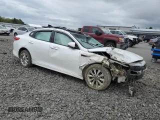 2016 Kia Optima EX with VIN 5XXGU4L39GG091553, listed as a Copart auction lot 56754325 with Not provided miles and Salvage title. Bid and sale history available at DreamBid. Image 4.