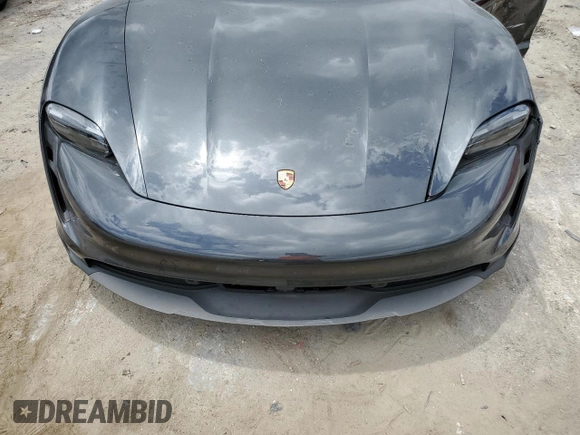 2022 Porsche Taycan 4 with VIN WP0BA2Y10NSA67453, listed as a Copart auction lot 59087524 with Not provided miles and Non repairable. Bid and sale history available at DreamBid. Image 11.