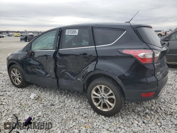 2017 Ford Escape SE with VIN 1FMCU0GD8HUA79606, listed as a Copart auction lot 50763095 with 76,213 mi miles and Clean Title. Bid and sale history available at carsss.com. Image 2.