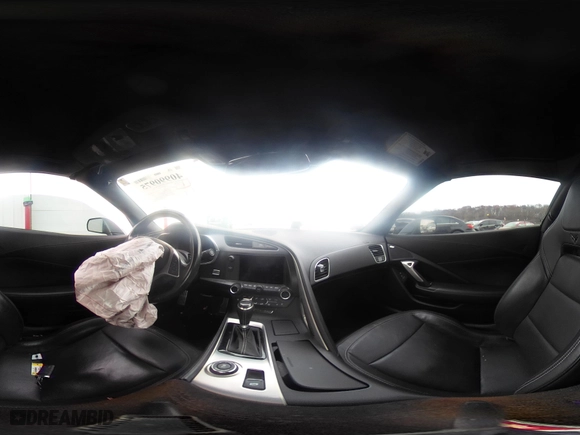 2017 Chevrolet Corvette 2LT with VIN 1G1YD2D74H5107974, listed as a IAAI auction lot 40990975 with 43,656 mi miles. Bid and sale history available at carsss.com. Image 18.