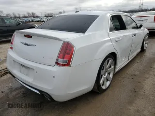 2012 Chrysler 300 SRT8 with VIN 2C3CCAFJ0CH801820, listed as a Copart auction lot 86644424 with 40,285 mi miles and Salvage Title. Bid and sale history available at carsss.com. Image 3.