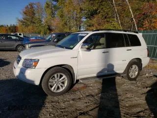 2007 Toyota Highlander Hybrid w/3rd Row with VIN JTEEW21A770038130, listed as a Copart auction lot 76514114 with 210,581 mi miles and Clean Title. Bid and sale history available at carsss.com. Image 1.