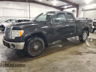 2010 Ford F-150 XL with VIN 1FTEX1E83AFA35877, listed as a Copart auction lot 45586385 with 105,622 mi miles and Salvage title. Bid and sale history available at DreamBid. Image 1.