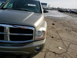 2006 Dodge Durango SLT with VIN 1D4HD48N06F187408, listed as a Copart auction lot 51671385 with 243,019 mi miles and Salvage Title. Bid and sale history available at carsss.com. Image 10.