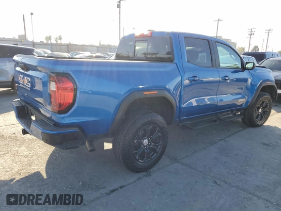 2023 GMC Canyon 2WD Elevation with VIN 1GTP5BEK7P1131310, listed as a Copart auction lot 83835134 with 0 mi miles and Salvage Title. Bid and sale history available at carsss.com. Image 3.
