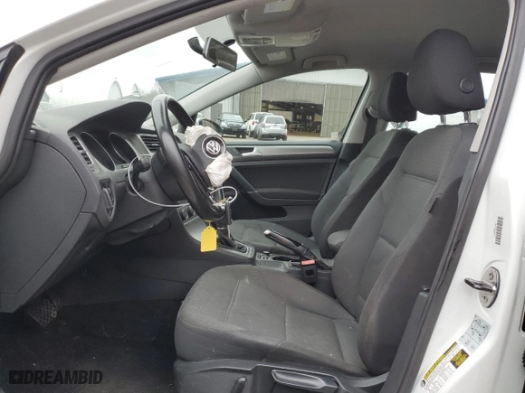 2016 Volkswagen Golf TSI S w/Sunroof with VIN 3VW217AU1GM026143, listed as a Copart auction lot 85543324 with 92,328 mi miles and Salvage Title. Bid and sale history available at carsss.com. Image 7.