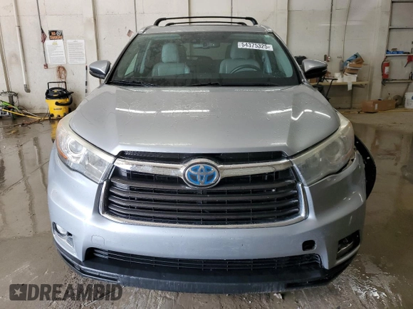 2015 Toyota Highlander Limited with VIN 5TDDCRFH1FS011914, listed as a Copart auction lot 54375325 with 164,661 mi miles and Salvage title. Bid and sale history available at DreamBid. Image 5.