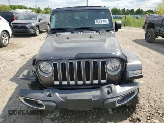 2019 Jeep Wrangler Unlimited Sahara with VIN 1C4HJXENXKW521630, listed as a Copart auction lot 56196145 with 56,753 mi miles and Salvage title. Bid and sale history available at DreamBid. Image 5.