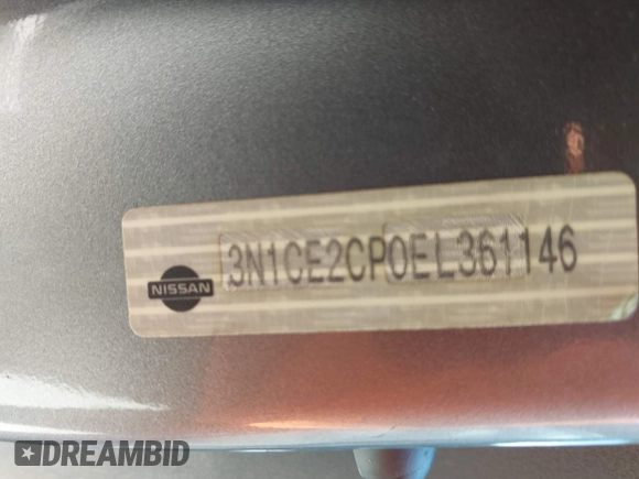 2014 Nissan Note S Plus с VIN 3N1CE2CP0EL361146, выставлен на аукционе IAAI как лот 42809893 с пробегом 160 411 миль миль и . История ставок и продаж доступна на DreamBid. Изображение 9.