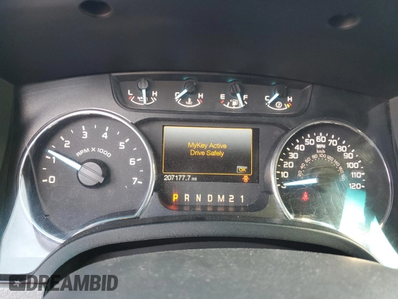 2011 Ford F-150 XL with VIN 1FTFW1EFXBFC68226, listed as a Copart auction lot 52339695 with 207,177 mi miles and Salvage Title. Bid and sale history available at carsss.com. Image 9.