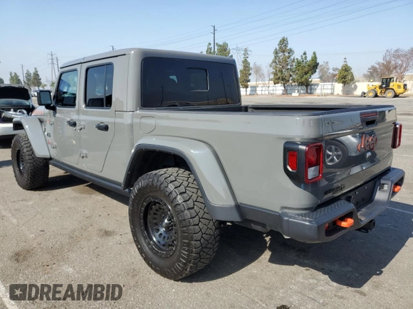 2021 Jeep Gladiator Mojave with VIN 1C6JJTEGXML578689, listed as a Copart auction lot 62963785 with 36,878 mi miles and Salvage title. Bid and sale history available at DreamBid. Image 2.