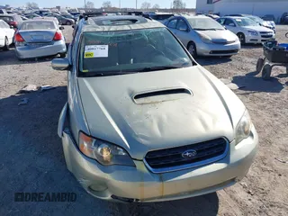 2005 Subaru Legacy Outback XT Limited with VIN 4S4BP67C254346960, listed as a IAAI auction lot 40817768 with 196,380 mi miles and . Bid and sale history available at DreamBid. Image 6.