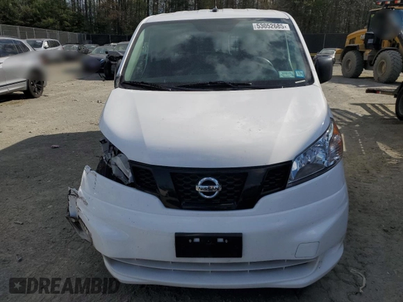 2021 Nissan NV200 SV with VIN 3N6CM0KN9MK707068, listed as a Copart auction lot 53052685 with 54,570 mi miles and Salvage title. Bid and sale history available at DreamBid. Image 5.
