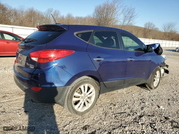 2012 Hyundai Tucson Limited with VIN KM8JU3AC6CU456872, listed as a Copart auction lot 48262905 with 89,000 mi miles and Salvage Title. Bid and sale history available at carsss.com. Image 3.