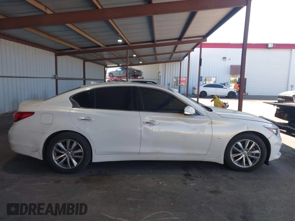 2015 Infiniti Q50 Premium with VIN JN1BV7AR2FM418211, listed as a IAAI auction lot 42626812 with 72,068 mi miles and . Bid and sale history available at DreamBid. Image 12.
