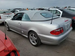 2003 Mercedes-Benz CLK 430 with VIN WDBLK70G53T141578, listed as a Copart auction lot 74977354 with 35,736 mi miles and Salvage Title. Bid and sale history available at DreamBid. Image 2.