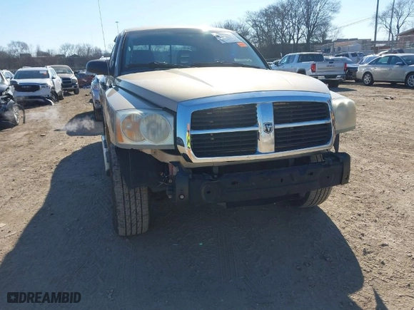 2005 Dodge Dakota SLT with VIN 1D7HE48K05S109500, listed as a IAAI auction lot 41379985 with 95,167 mi miles. Bid and sale history available at carsss.com. Image 6.