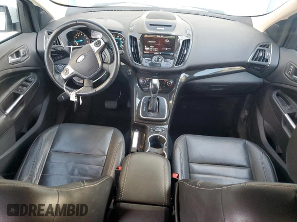 2014 Ford Escape Titanium with VIN 1FMCU9JX0EUB48372, listed as a Copart auction lot 48600505 with 192,639 mi miles and Clean Title. Bid and sale history available at carsss.com. Image 8.