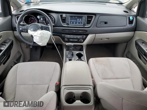 2019 Kia Sedona EX with VIN KNDMB5C13K6564982, listed as a Copart auction lot 51169315 with 66,343 mi miles and Salvage Title. Bid and sale history available at carsss.com. Image 8.