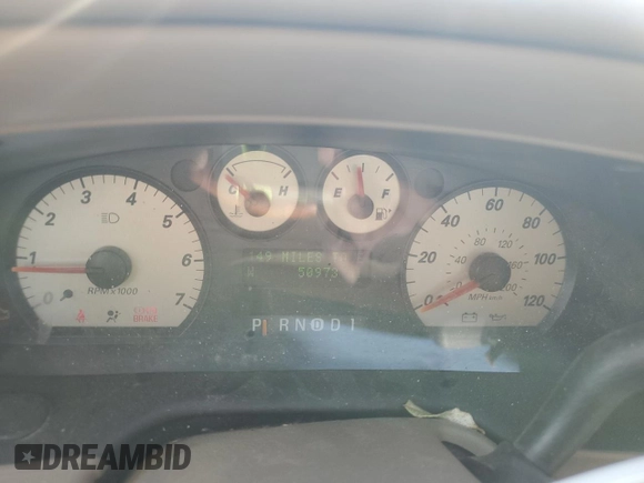 2005 Mercury Sable LS with VIN 1MEFM55S45A633364, listed as a Copart auction lot 55062205 with 50,973 mi miles and Salvage title. Bid and sale history available at DreamBid. Image 9.