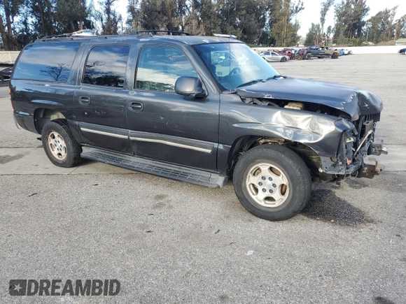2005 Chevrolet Suburban LT with VIN 1GNEC16Z45J168919, listed as a Copart auction lot 37144714 with 0 mi miles and Salvage Title. Bid and sale history available at carsss.com. Image 4.