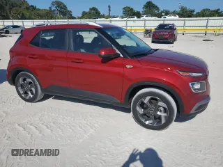 2024 Hyundai Venue Limited with VIN KMHRC8A36RU326277, listed as a Copart auction lot 53470845 with 12,589 mi miles and Salvage Title. Bid and sale history available at DreamBid. Image 4.