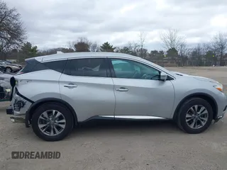 2016 Nissan Murano S with VIN 5N1AZ2MH8GN169195, listed as a IAAI auction lot 41971810 with 124,929 mi miles. Bid and sale history available at carsss.com. Image 13.