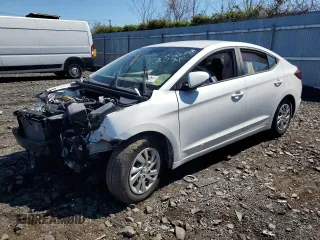 2020 Hyundai Elantra SE with VIN 5NPD74LF2LH597535, listed as a Copart auction lot 50311165 with 14,962 mi miles and Salvage Title. Bid and sale history available at carsss.com. Image 1.