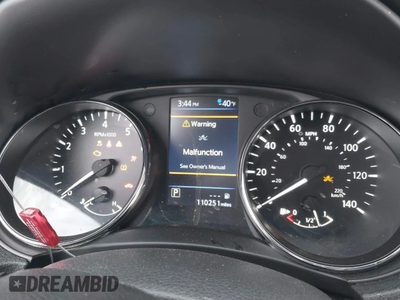 2020 Nissan Rogue SL with VIN 5N1AT2MV4LC802529, listed as a IAAI auction lot 41357217 with 110,251 mi miles and . Bid and sale history available at DreamBid. Image 7.