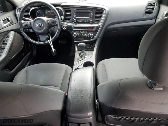2015 Kia Optima Hybrid with VIN KNAGM4AD9F5081794, listed as a Copart auction lot 52719485 with 152,689 mi miles and Salvage Title. Bid and sale history available at carsss.com. Image 8.