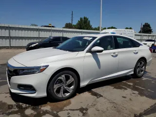 2018 Honda Accord EX-L with VIN 1HGCV1F51JA154169, listed as a Copart auction lot 61642635 with 33,379 mi miles and Salvage title. Bid and sale history available at DreamBid. Image 1.