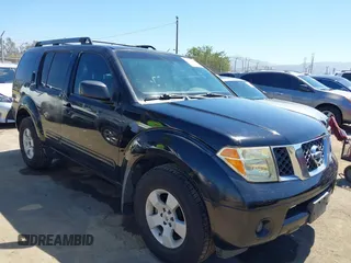 2005 Nissan Pathfinder LE with VIN 5N1AR18UX5C721693, listed as a IAAI auction lot 42626528 with 207,968 mi miles and . Bid and sale history available at DreamBid. Image 1.