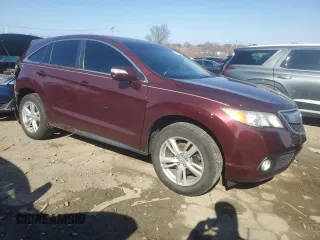 2014 Acura RDX Tech Pkg with VIN 5J8TB4H58EL005386, listed as a Copart auction lot 44541655 with 125,774 mi miles and Salvage Title. Bid and sale history available at carsss.com. Image 4.
