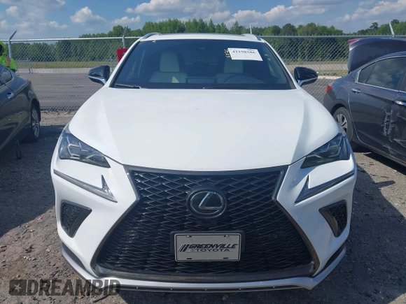 2021 Lexus NX 300 F Sport z VIN JTJSARDZ4M5022706, wystawiony jako IAAI lot #42198586 z przebiegiem 46 305 mil mil oraz . Historia ofert i sprzedaży dostępna na DreamBid. Obrazek 12.