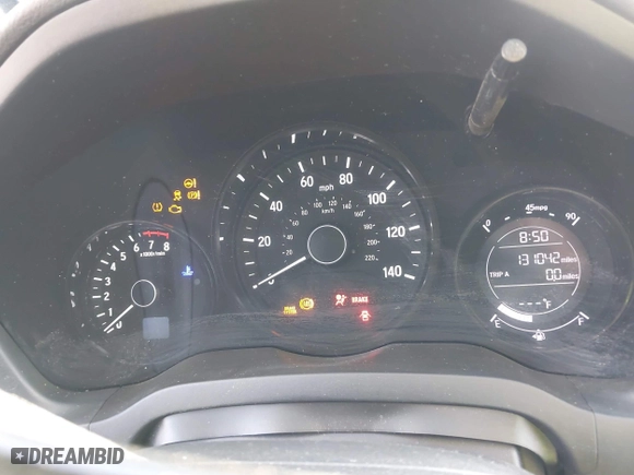 2016 Honda HR-V EX-L w/Navi with VIN 3CZRU5H73GM714538, listed as a IAAI auction lot 41781733 with 131,042 mi miles. Bid and sale history available at carsss.com. Image 7.