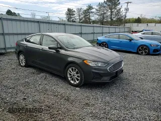 2019 Ford Fusion SE with VIN 3FA6P0HD6KR279461, listed as a Copart auction lot 55236475 with 25,464 mi miles and Salvage Title. Bid and sale history available at carsss.com. Image 13.