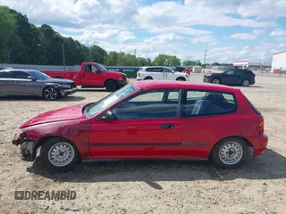 1994 Honda Civic z VIN 2HGEH2466RH505575, wystawiony jako IAAI lot #42147290 z przebiegiem Nie podano mil oraz . Historia ofert i sprzedaży dostępna na DreamBid. Obrazek 15.