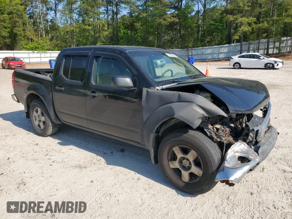 2008 Nissan Frontier SE with VIN 1N6AD07W98C403386, listed as a Copart auction lot 53704085 with 352,993 mi miles and Salvage title. Bid and sale history available at DreamBid. Image 4.