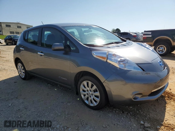 2015 Nissan LEAF SV with VIN 1N4AZ0CP8FC331957, listed as a Copart auction lot 58844613 with 78,691 mi miles. Bid and sale history available at carsss.com. Image 4.