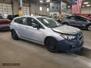 2018 Subaru Impreza with VIN 4S3GTAA67J1714699, listed as a Copart auction lot 72746714 with 73,165 mi miles and Salvage Title. Bid and sale history available at carsss.com. Image 4.